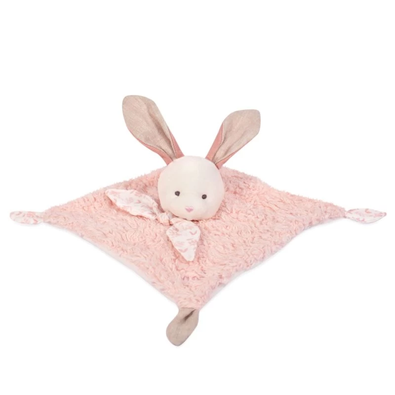 Doudou Et Compagnie - Botanic - Doudou Plat BIO Lapin Rose 25 Cm 2 Doudou Et Compagnie - Botanic - Doudou Plat BIO Lapin Rose 25 Cm – Image 2