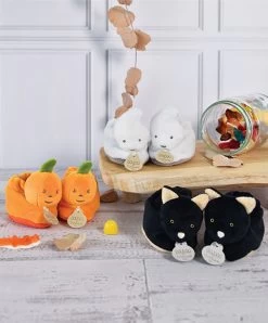Chaussons Bébé Chat Noir - 0-6 Mois -Doudou et Compagnie Promos Magasin chaussons groupe 636a321dbdc01619736615