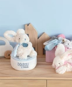 Boîte à Musique Lapin Bonbon Bleu Tournicoti -Doudou et Compagnie Promos Magasin dc3363 1 6365306f37b81613826652