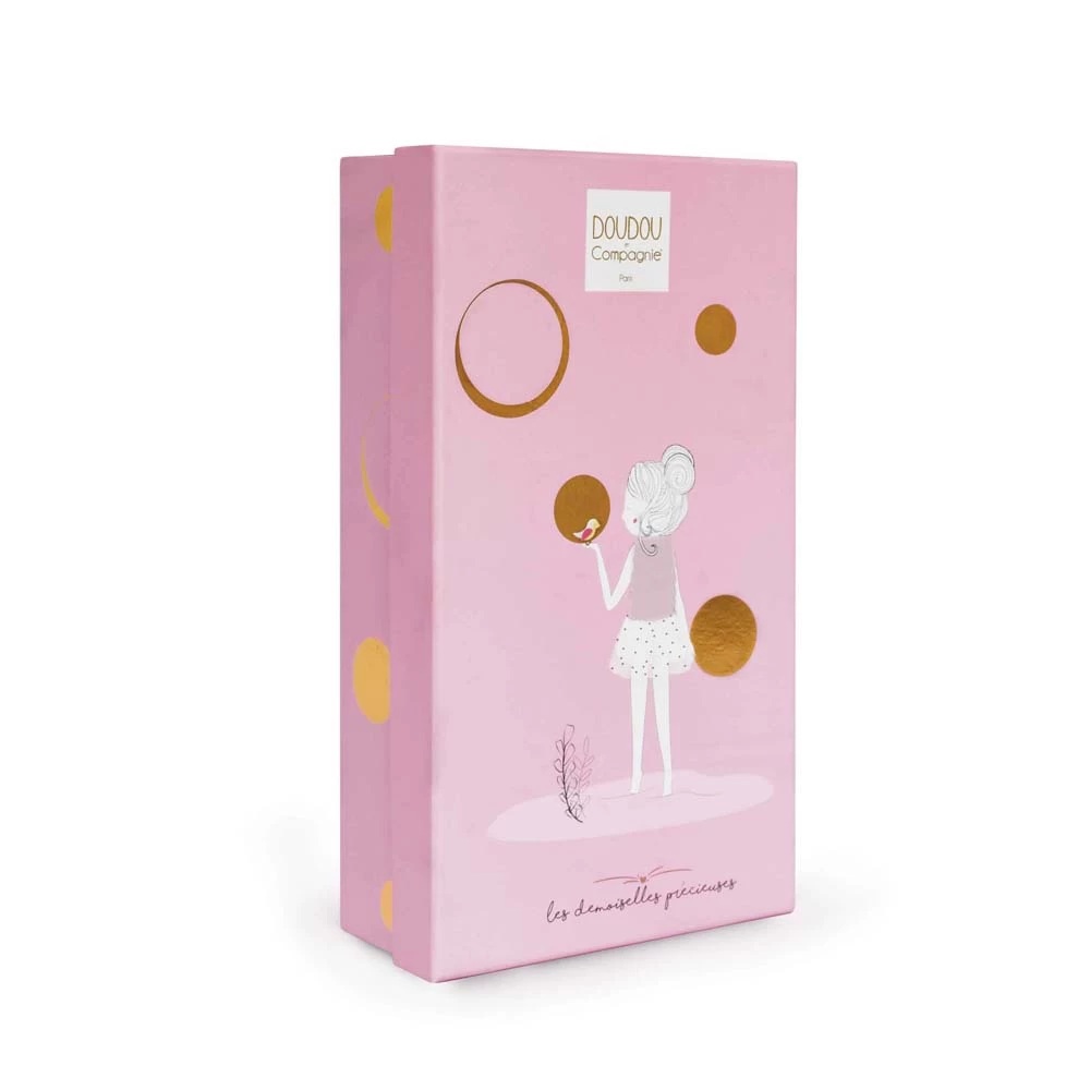 Poupée Princesse En Tissu Brune - Agathe - 30cm 4 Poupée Princesse En Tissu Brune - Agathe - 30cm – Image 4