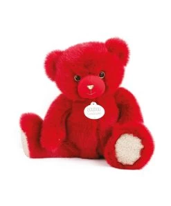 Ours En Peluche Rouge Baiser- Collection - 30 Cm