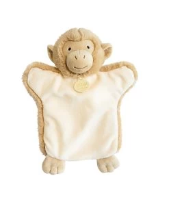 Marionnette à Main Singe Marron - 25 Cm