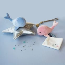 Doudou Et Compagnie - Sous L'océan Baleine Bleue Avec Doudou 20 Cm -Doudou et Compagnie Promos Magasin dc3651 7