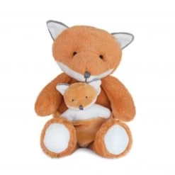 Doudou Et Compagnie - UNICEF - Peluche Renard Avec Bébé 25 Cm -Doudou et Compagnie Promos Magasin dc3790 6