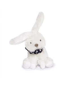 Lapin Blanc Avec Chouchou -12 Cm - Modèle Aléatoire