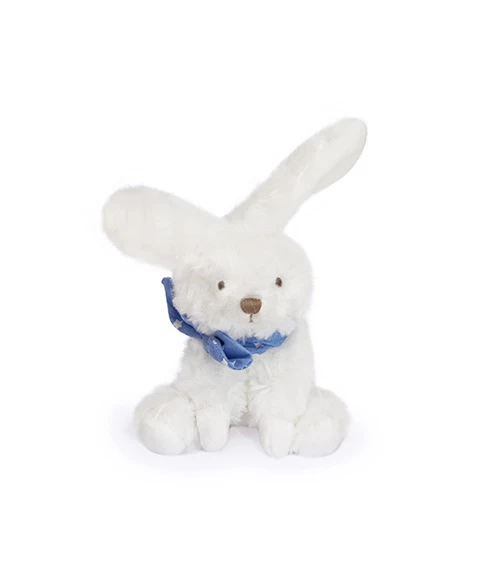 Lapin Blanc Avec Chouchou -12 Cm - Modèle Aléatoire 2 Lapin Blanc Avec Chouchou -12 Cm - Modèle Aléatoire – Image 2