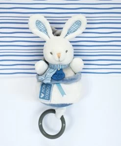 Peluche Musicale Lapin Bleu - 20 Cm 6 Peluche Musicale Lapin Bleu - 20 Cm -Doudou et Compagnie Promos Magasin dc3836 lapin bleu 636546ce6909f248009464
