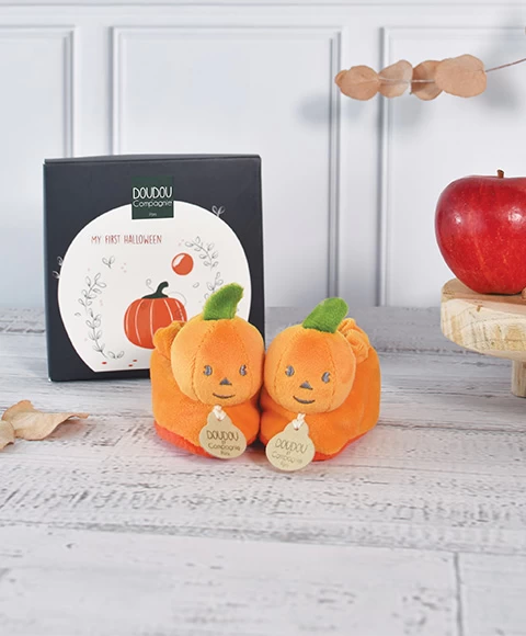 Chaussons Bébé Citrouilles - 0-6 Mois 5 Chaussons Bébé Citrouilles - 0-6 Mois – Image 5