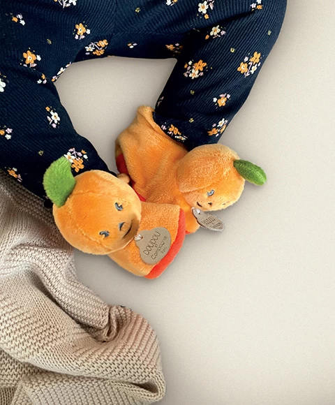 Chaussons Bébé Citrouilles - 0-6 Mois 4 Chaussons Bébé Citrouilles - 0-6 Mois – Image 4