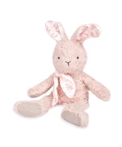 Lapin Peluche Rose En Coton Bio 25 Cm -Doudou et Compagnie Promos Magasin dc3970 2 6368deae2593e320922053