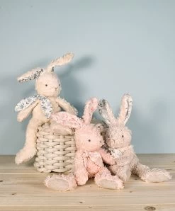 Lapin Peluche Rose En Coton Bio 25 Cm -Doudou et Compagnie Promos Magasin dc3970 4 6368deae6407c208207633