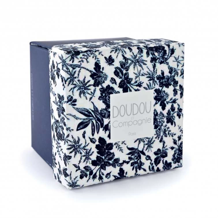 Doudou LAPIN Bleu Marine Avec Mouchoir - BOH'AIME - 5 Doudou LAPIN Bleu Marine Avec Mouchoir - BOH'AIME - – Image 5