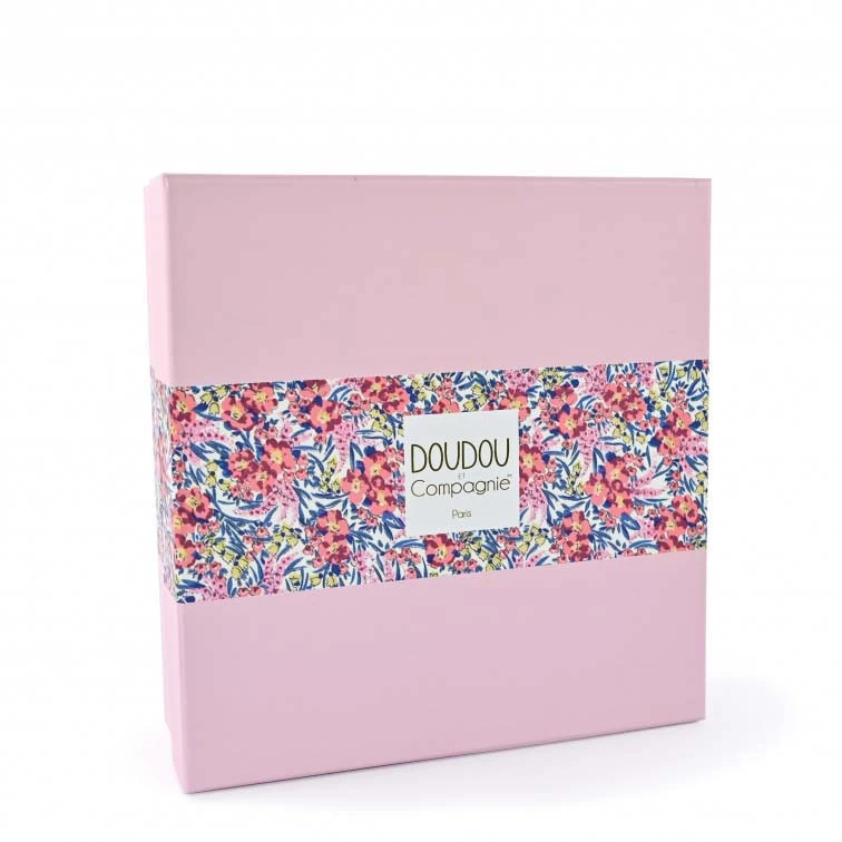 Doudou FAON Blanc Avec Pétales - BOH'AIME - 2 Doudou FAON Blanc Avec Pétales - BOH'AIME - – Image 2