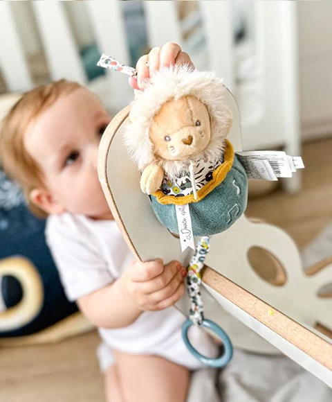 Peluche Musicale Lion - BOH'AIME - 2 Peluche Musicale Lion - BOH'AIME - – Image 2