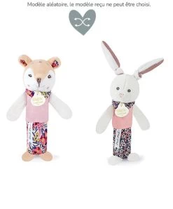 Hochet Pouet Rose - BOH'AIME