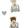 Doudou Anneau De Dentition - Hochet - HOULAHOP - Vert D'eau