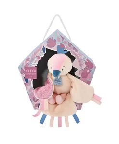 Peluche Musicale Oiseau Cui-cui - Rose