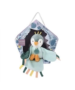 Peluche Musicale Oiseau-Cui-Cui - Vert Amande