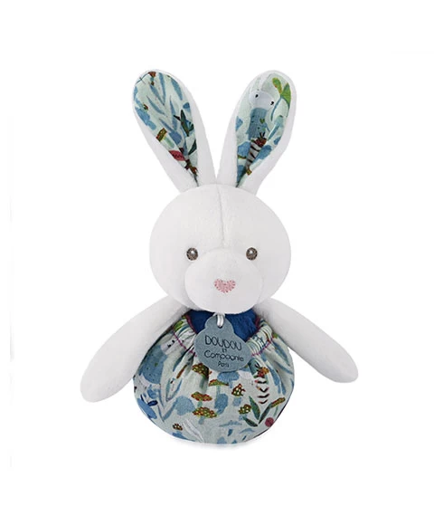 Peluche Lapin Pop-up - Bleu 3 Peluche Lapin Pop-up - Bleu – Image 3