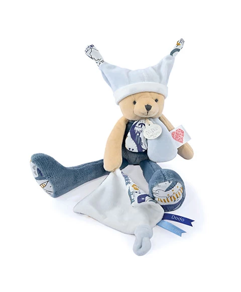 Doudou Ours Pantin 3 Histoires - Bleu 2 Doudou Ours Pantin 3 Histoires - Bleu – Image 2