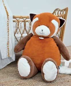 Peluche Geante Panda Roux - 100 Cm