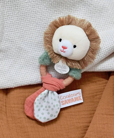 Hochet Bébé Lion - 15 Cm 1 Hochet Bébé Lion - 15 Cm