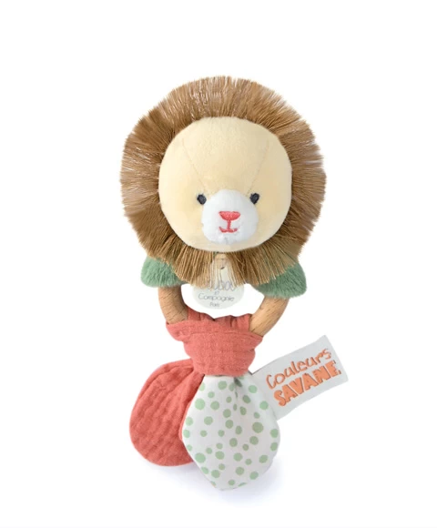 Hochet Bébé Lion - 15 Cm 2 Hochet Bébé Lion - 15 Cm – Image 2