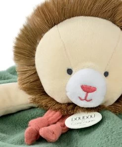 Doudou Plat Lion Beige Et Vert - 25 Cm -Doudou et Compagnie Promos Magasin dc4068 4 6481d17b0c14b471062429