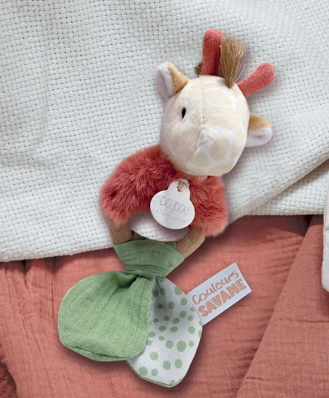 Hochet Bébé Girafe - 15 Cm 3 Hochet Bébé Girafe - 15 Cm – Image 3