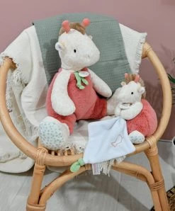 Peluche Girafe Beige Et Orange - 30 Cm -Doudou et Compagnie Promos Magasin dc4074 2 6491a37ee1130509329787