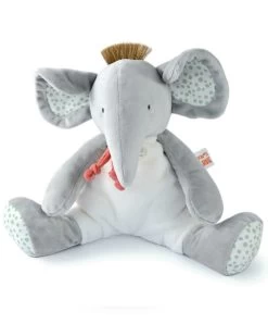 Doudou Elephant Gris - 30 Cm