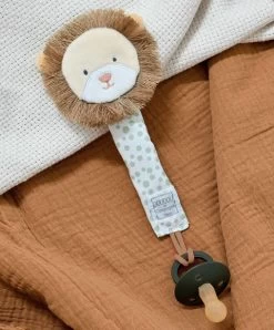Attache Sucette Lion - Couleurs Savane - 18 Cm - Vert -Doudou et Compagnie Promos Magasin dc4081 4 lion 6499657e7f0ca134683694