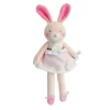Doudou Et Compagnie - Fais Un Voeu Peluche Lapin Rose