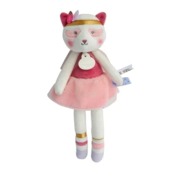 Doudou Et Compagnie - Fais Un Voeu Peluche Raton-laveur Rose