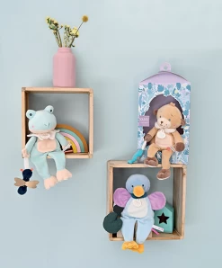 Doudou Canard Bleu Avec Feuille - "Mon Petit Coin-coin" -Doudou et Compagnie Promos Magasin groupe 64269e2dde3b6046201758