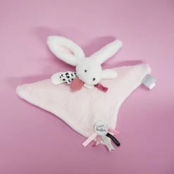 Doudou Et Compagnie - Happy Doudou - Doudou Lapin Blush Rose 25 Cm -Doudou et Compagnie Promos Magasin happy2020lapin20blush20rose202520cm 4