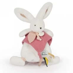 Doudou Et Compagnie - Happy Doudou - Doudou Lapin Boho Terracotta 25 Cm -Doudou et Compagnie Promos Magasin happy2020lapin20boho20terracotta202520cm 2