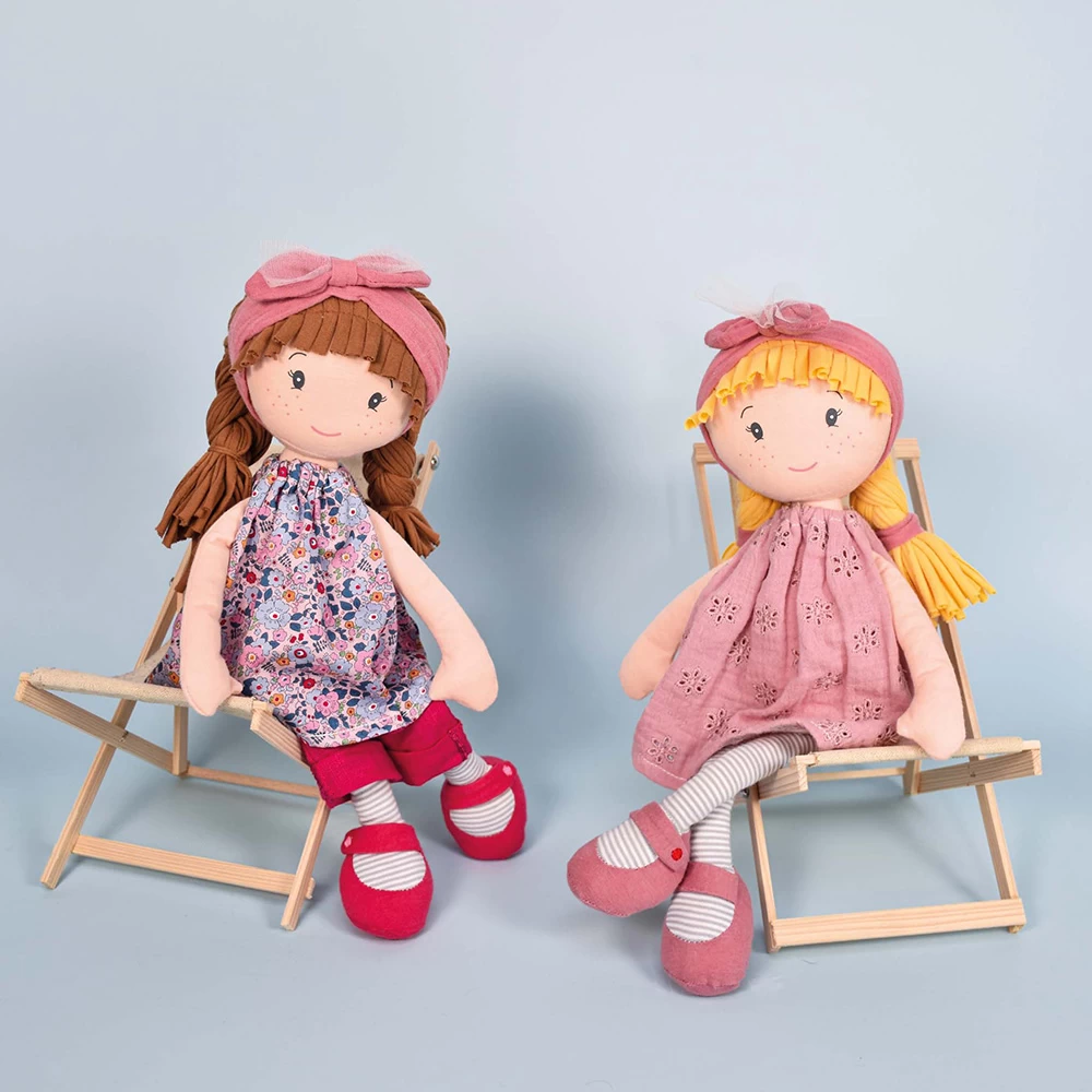 Poupée De Chiffon - Les Canailles De Doudou -Suzette - 36 Cm 5 Poupée De Chiffon - Les Canailles De Doudou -Suzette - 36 Cm – Image 5