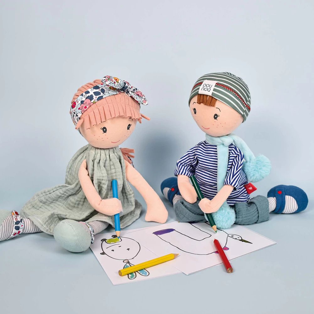 Poupée De Chiffon-Les Canailles De Doudou - Tim - 36 Cm 6 Poupée De Chiffon-Les Canailles De Doudou - Tim - 36 Cm – Image 6