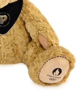 Ours En Peluche Marron Paris 2024 - Avec Bandana - 37 Cm -Doudou et Compagnie Promos Magasin jo2452 4 64be95ec8994d757152086