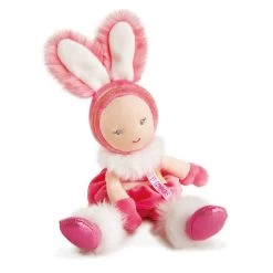 Doudou Et Compagnie - Lady Poupée Déguisée En Lapin Rose 25 Cm