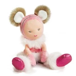 Doudou Et Compagnie - Lady Poupée Déguisée En Souris Rose 25 Cm