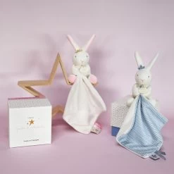 Doudou Et Compagnie - Lapin Matelot Bleu - Doudou Mouchoir Blanc -Doudou et Compagnie Promos Magasin lapin20matelot20bleu2020mouchoir20blanc 2