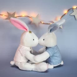 Doudou Et Compagnie - Lapin Matelot Bleu - Peluche Blanc Bleu 25 Cm -Doudou et Compagnie Promos Magasin lapin20matelot20bleu2020peluche20blanc20bleu202520cm 4
