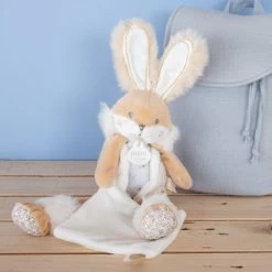 Doudou Et Compagnie - Lapin De Sucre Blanc Peluche 30 Cm -Doudou et Compagnie Promos Magasin lapin20sucre20blanc20peluche203020cm 1