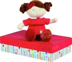 Doudou Et Compagnie Les Demoiselles Melle Framboise Rouge