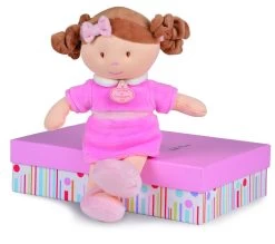 Doudou Et Compagnie - Les Demoiselles De Doudou Poupée Rose