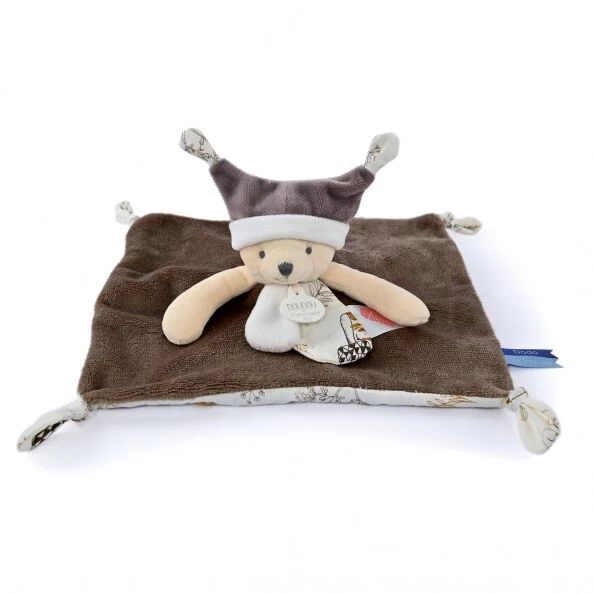 Doudou Et Compagnie - Les Petits Fûtés - Ours Doudou Marron 35 Cm 3 Doudou Et Compagnie - Les Petits Fûtés - Ours Doudou Marron 35 Cm – Image 3