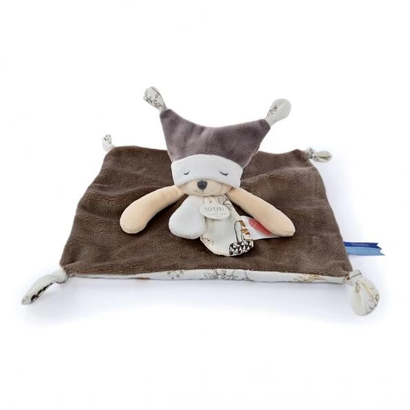 Doudou Et Compagnie - Les Petits Fûtés - Ours Doudou Marron 35 Cm 2 Doudou Et Compagnie - Les Petits Fûtés - Ours Doudou Marron 35 Cm – Image 2