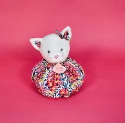 Doudou Et Compagnie - Les Petits Fûtés - Doudou Boule Chat Rose 25 Cm -Doudou et Compagnie Promos Magasin les20petits20futes2020boule20chat20rose202520cm 3